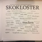 Skokloster Plansch Röd